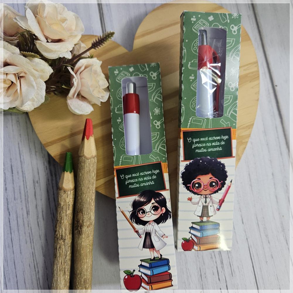 Arquivo Digital Caixa Caneta Dia dos Professores