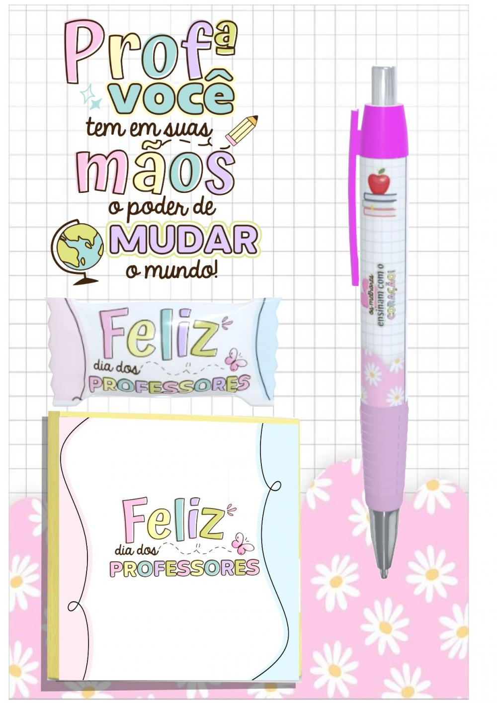 Arquivo Digital Cartão Lápis Dia dos Professores