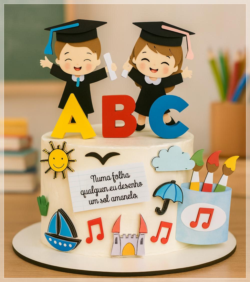 Arquivo Corte Topo ABC Formatura