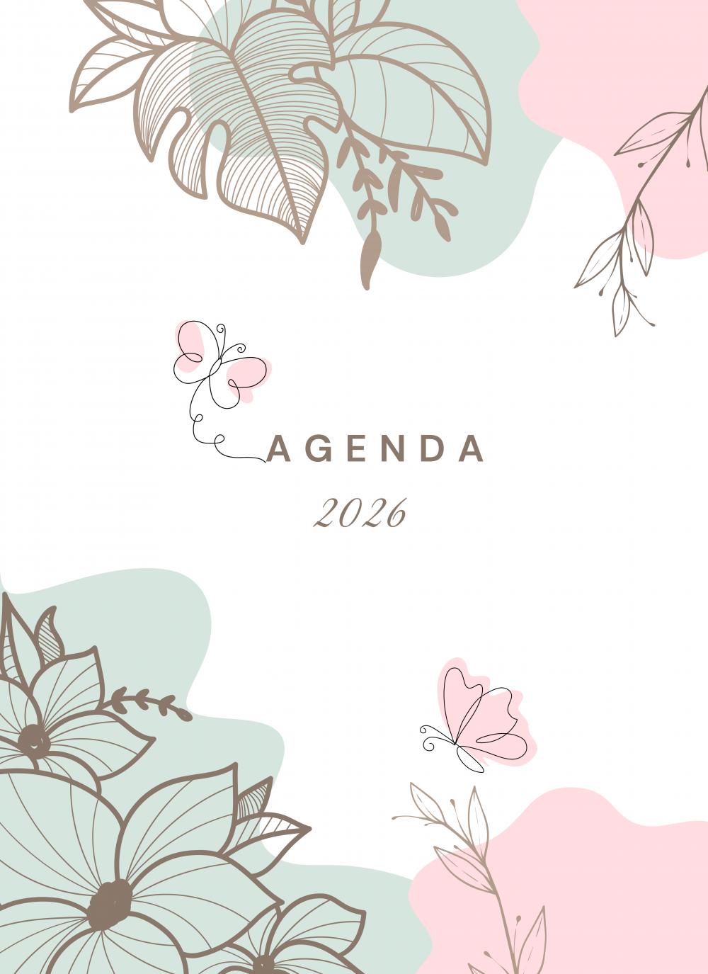 Arquivo Digital Combo Agenda Feminina 2026