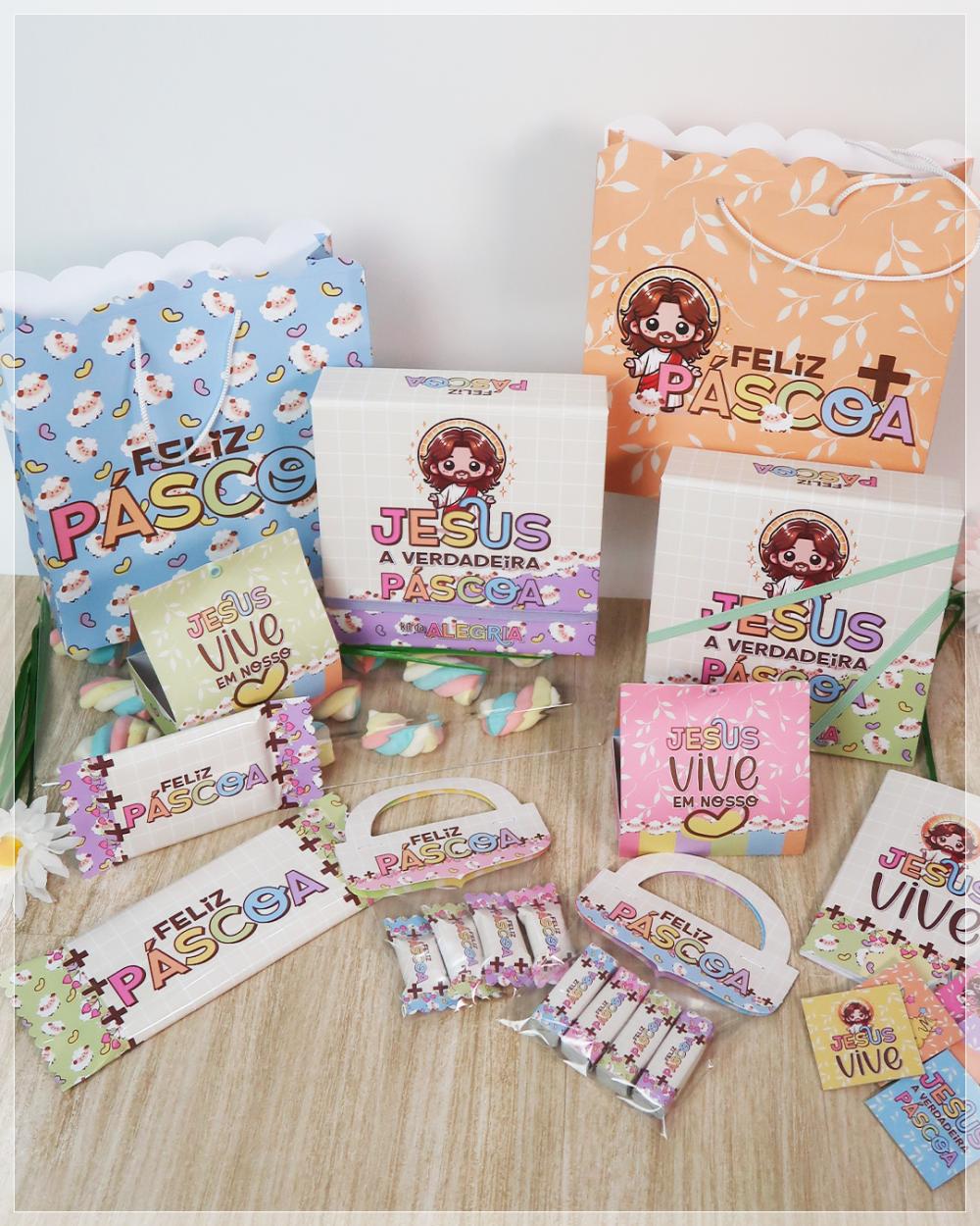 Arquivo Corte Kit Páscoa Cristã