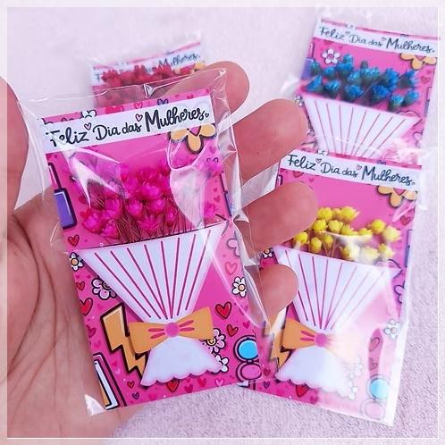 Arquivo Digital Card Flor Dia das Mulheres