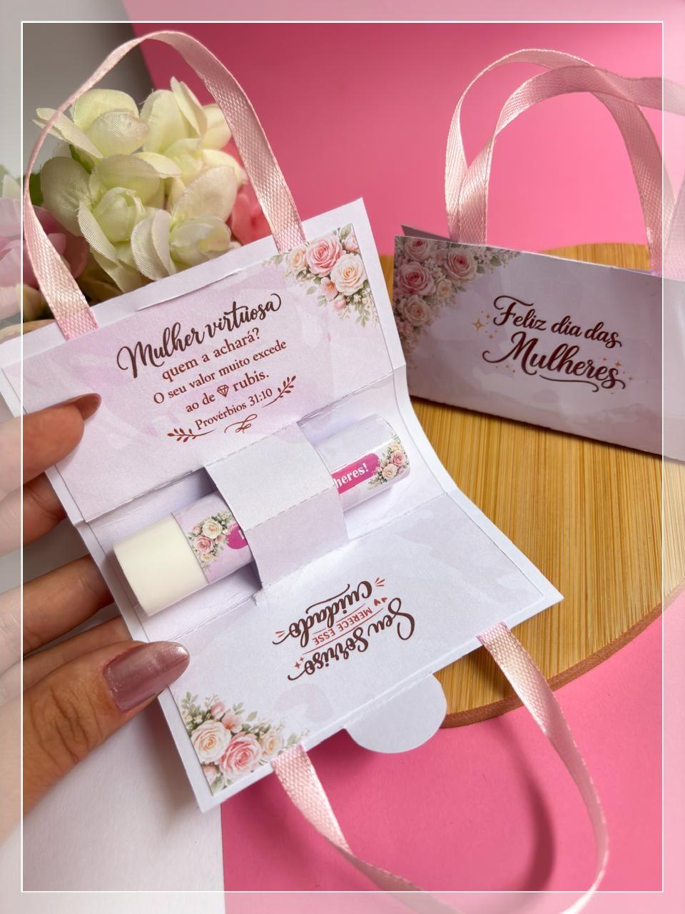 Arquivo Digital Bolsinha Esmalte Dia das Mulheres