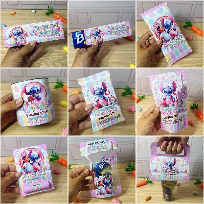 Arquivo Digital Kit Páscoa Stitch