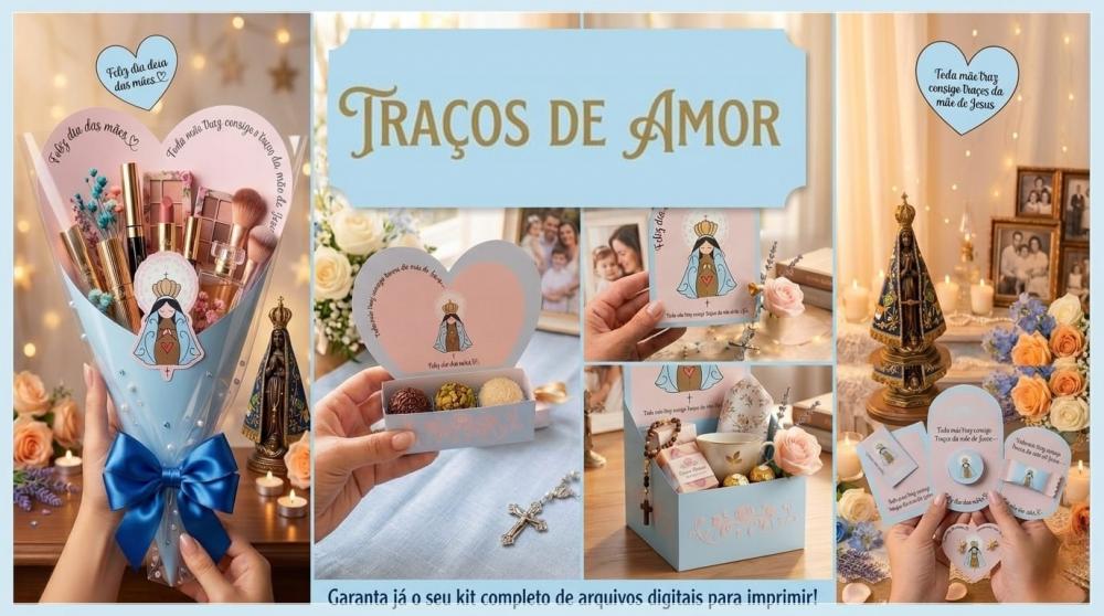 Arquivo Digital Kit Dia das Mães Nossa Senhora