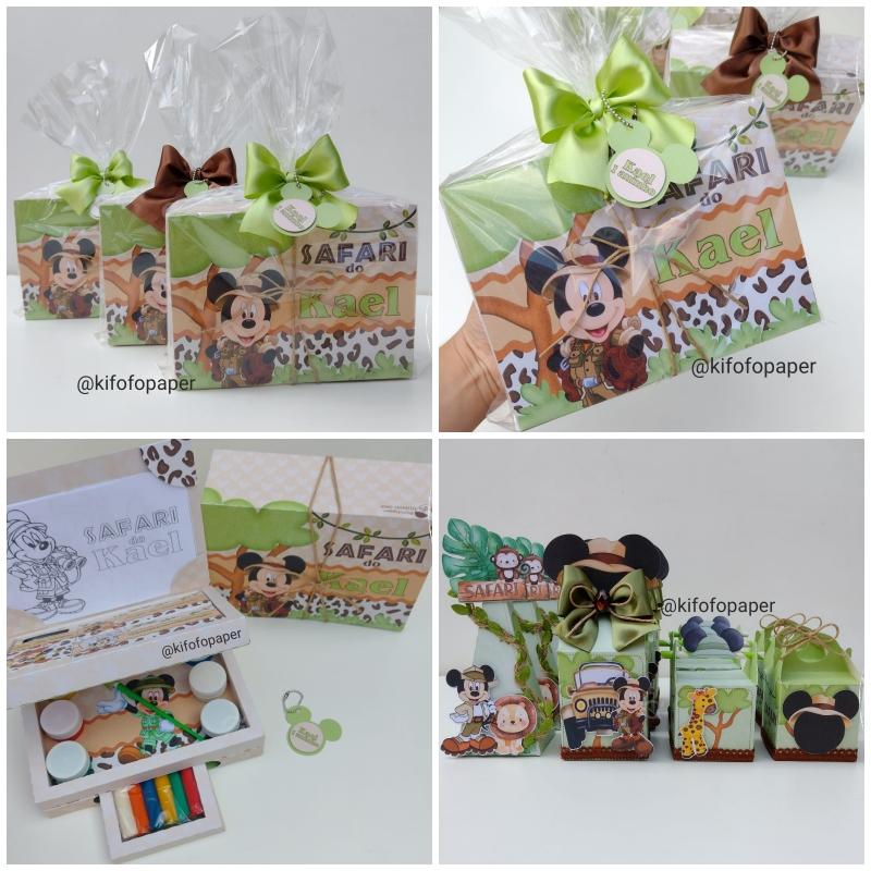 Arquivo Corte Kit Mickey Safari