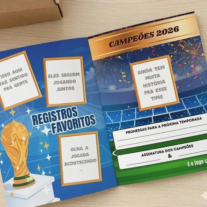 Arquivo Digital Álbum da Copa Dia dos namorados CANVA