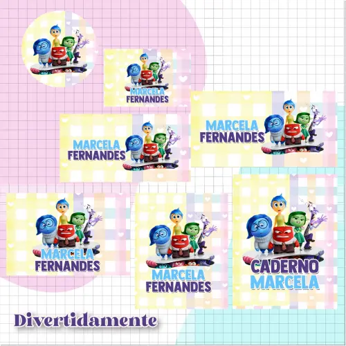Arquivo Digital Combo escolar Divertidamente