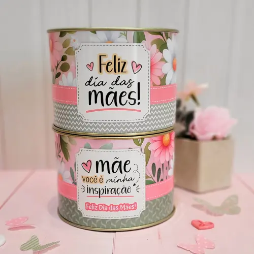 Arquivo Digital Tubo Lata Dia das Mães
