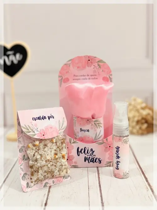 Arquivo Digital Kit Cuide-se Dia das Mães