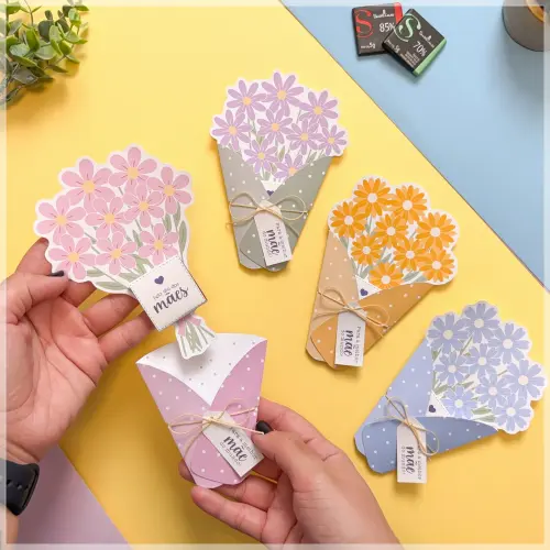 Arquivo Digital Buquê Chocolate Dia das Mães