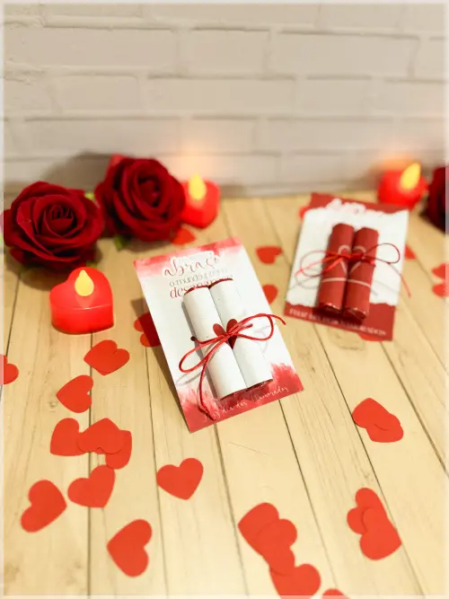 Arquivo Digital Card Batom Dia dos Namorados