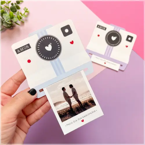 Arquivo Digital Foto Polaroid Dia dos Namorados