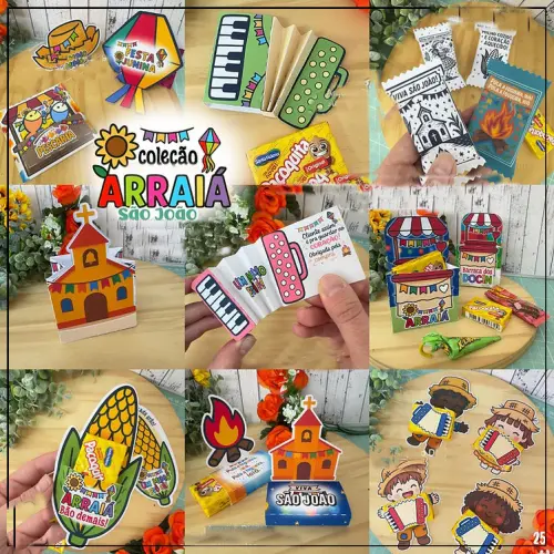 Arquivo Digital Kit Completo Festa Junina