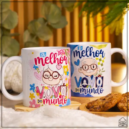 Arquivo Digital Combo Caneca Dia dos Avós