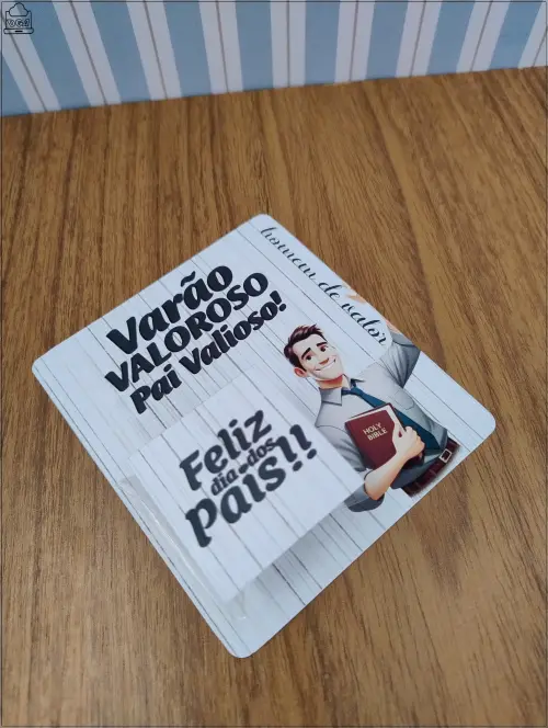 Arquivo Digital Card Marshmallow Dia dos Pais