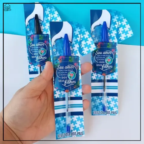 Arquivo Digital Cartão Caneta Dia dos Pais