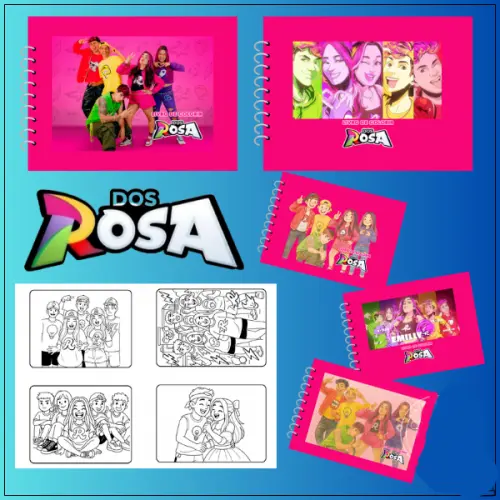 Arquivo Digital Livro de Colorir Dos Rosa