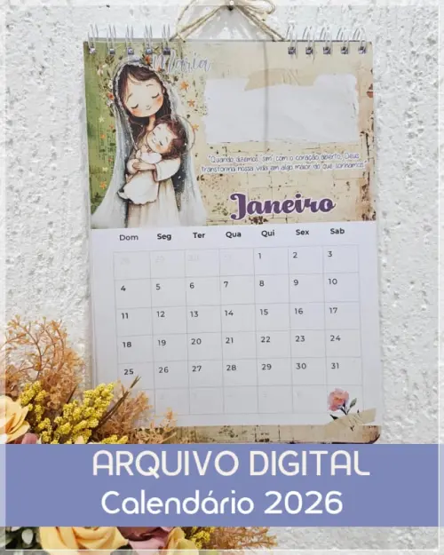 Arquivo Digital Calendário 2026