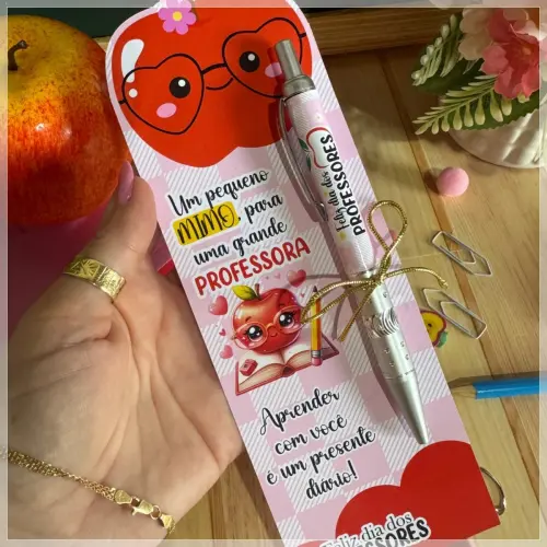 Arquivo Digital Cartão Lápis Dia dos Professores