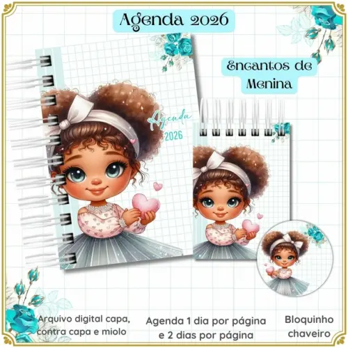 Arquivo Digital Agenda Encantos de Menina 2026