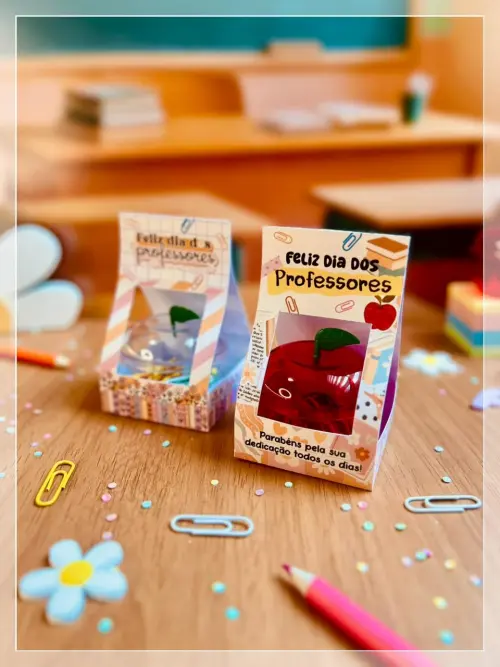 Arquivo Digital Porta Bombom Dia dos Professores