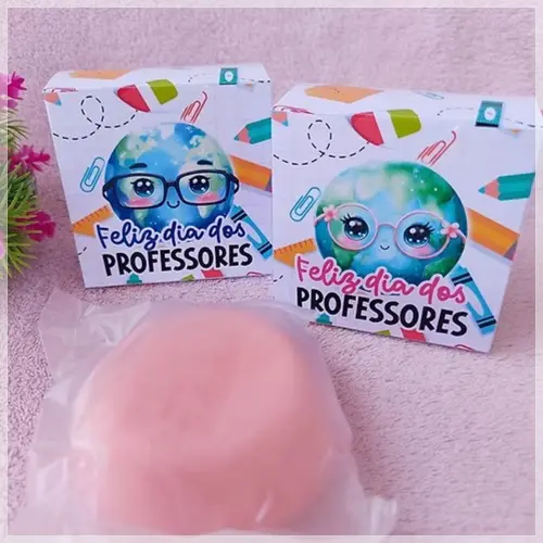 Arquivo Digital Caixa Sabonete Dia dos Professores