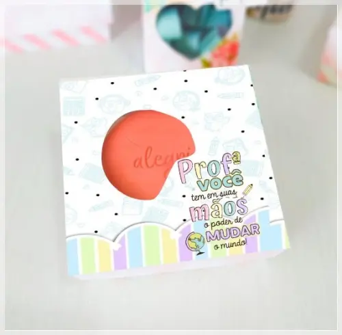 Arquivo Digital Caixa Sabonete Dia dos Professores