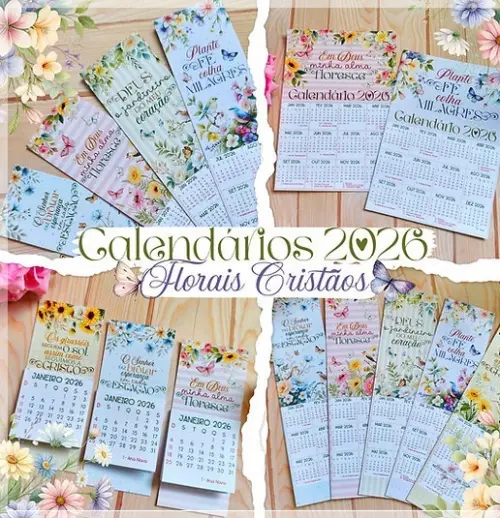 Arquivo Digital Combo Calendário Cristão 2026