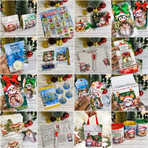 Arquivo Corte Kit Completo Natal - Cópi