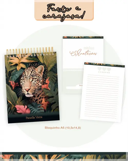 Arquivo Digital Combo Agenda Forte e Corajosa 2026