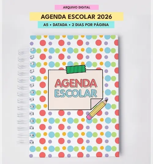 Arquivo Digital AGENDA ESCOLAR DATADA 2026