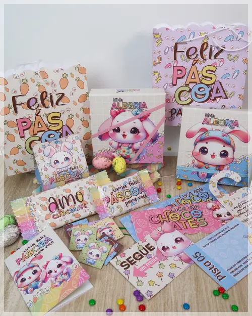 Arquivo Corte Kit Páscoa