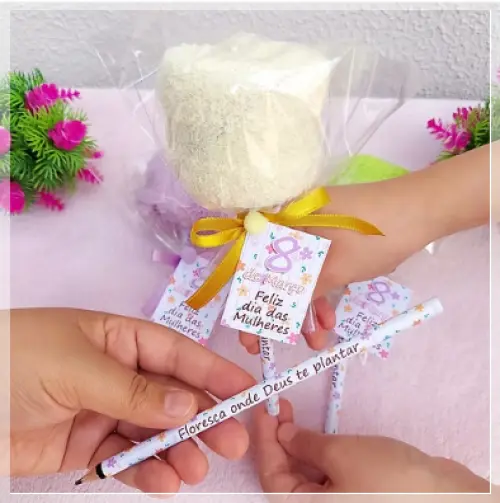 Arquivo Digital Card Lápis Dia das Mulheres