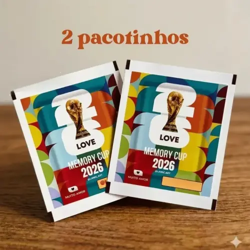 Arquivo Digital Álbum da Copa Dia dos namorados CANVA