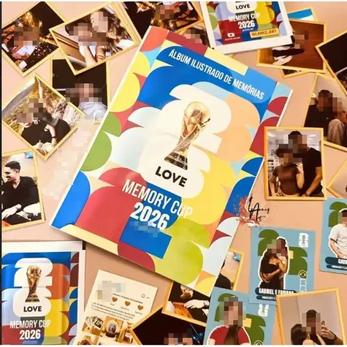 Arquivo Digital Álbum da Copa Dia dos namorados CANVA