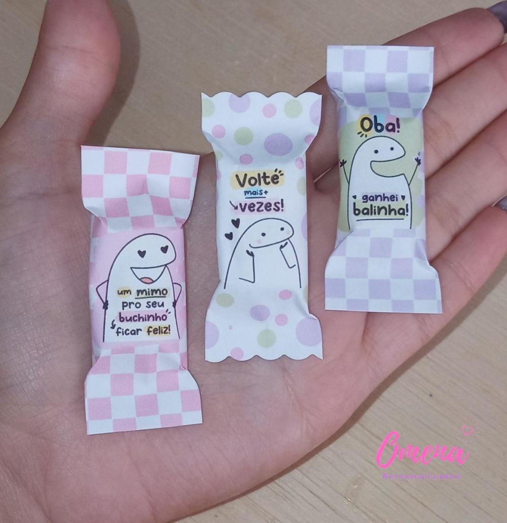 100 Balas Personalizadas Flork Modelo 2