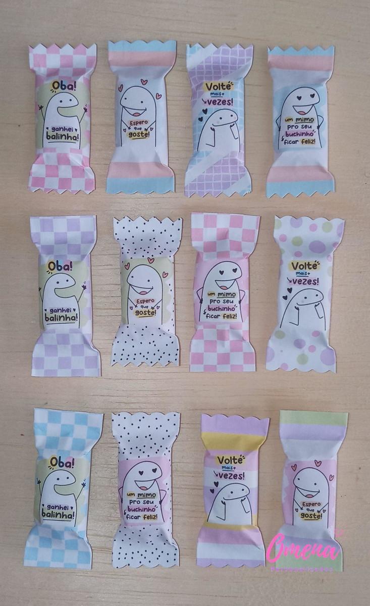 100 Balas Personalizadas Flork Modelo 2