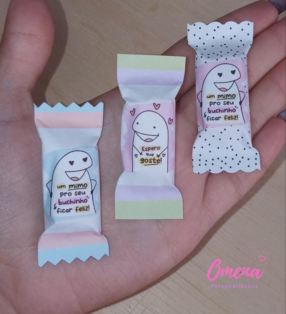 100 Balas Personalizadas Flork Modelo 2