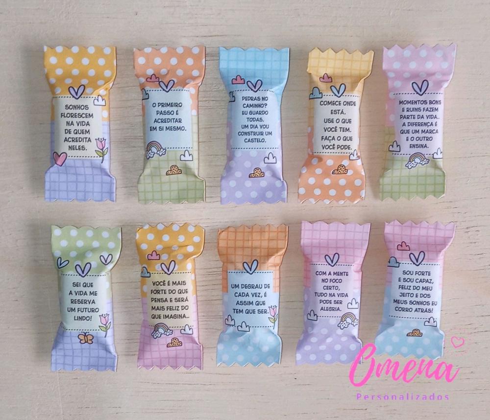 100 Balas Personalizadas Frases Positivas