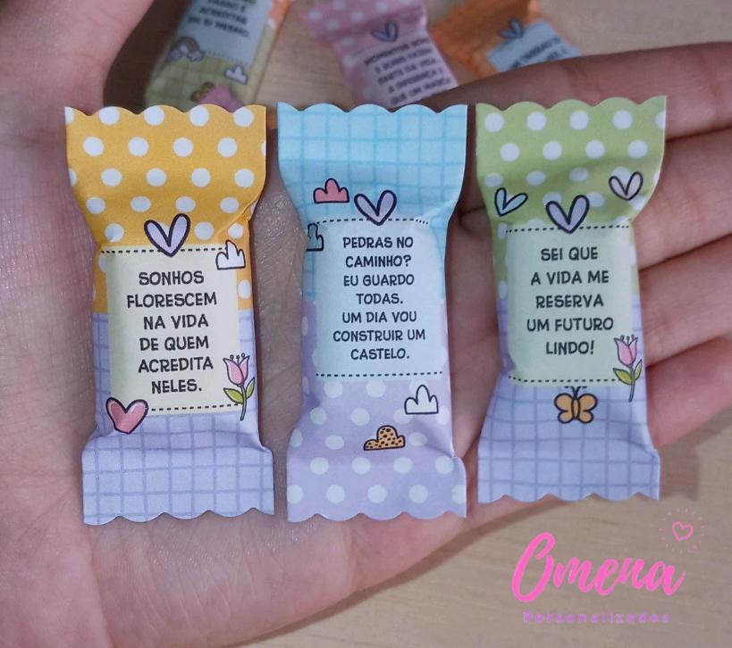 100 Balas Personalizadas Frases Positivas