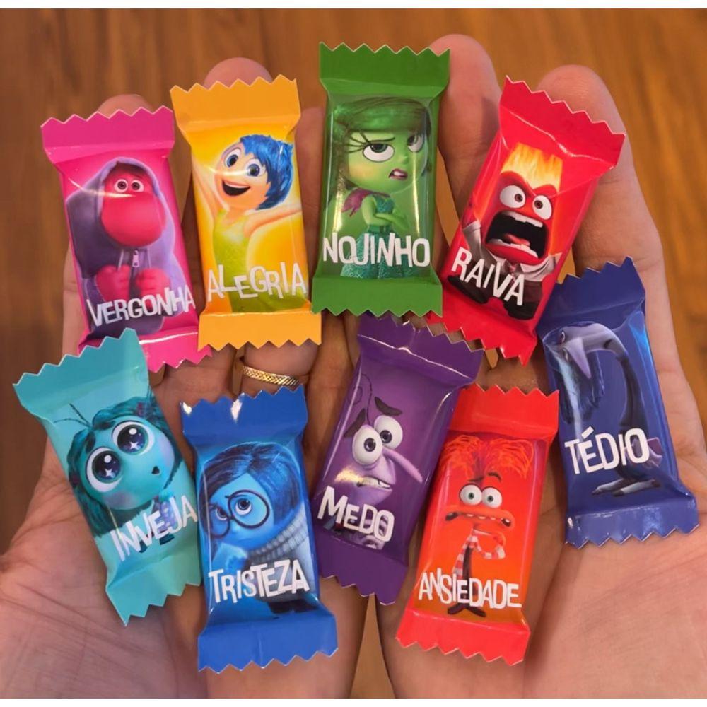 100 Balas Personalizadas Emoções