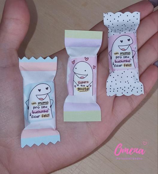 100 Balas Personalizadas Flork Modelo 2