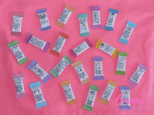 100 Balas Personalizadas Flork Modelo 1