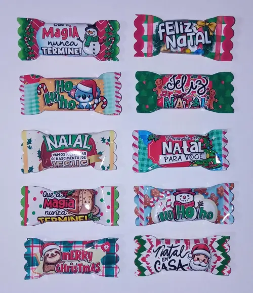 100 Balas Personalizadas Natal