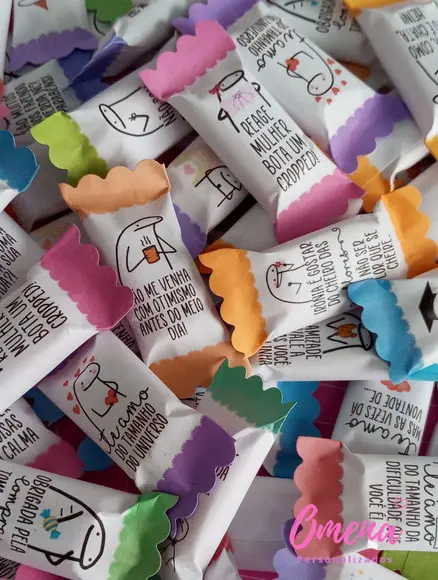 100 Balas Personalizadas Flork