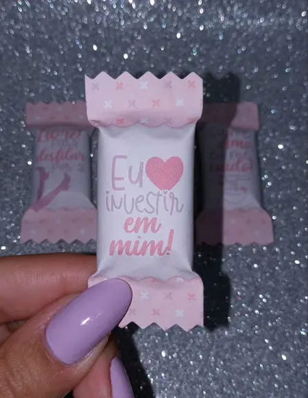 100 Balas Personalizadas Depilação