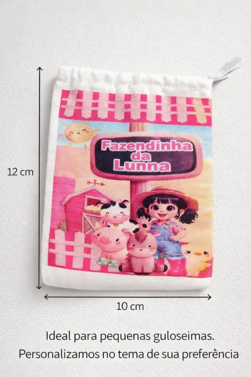 Saquinho Surpresa Personalizado - 10x12 cm