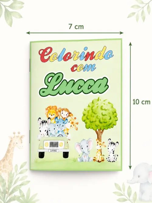 Kit De Colorir Pocket Personalizado