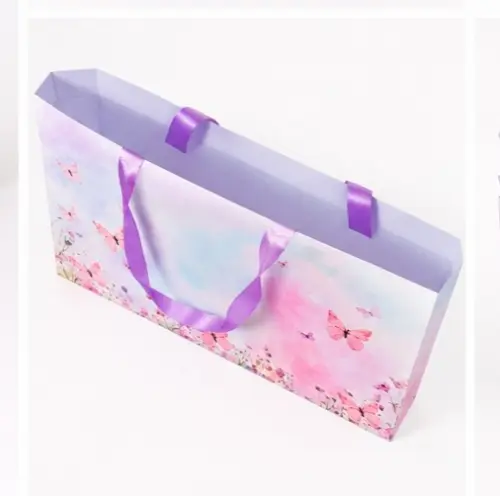 Sacolinha de Papel Jardim das Boboletas